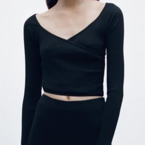 Zara Ribbed Top